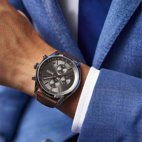 ⁦Hugo Boss watch for men 1513476⁩ - الصورة ⁦9⁩