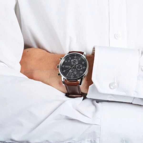 ⁦Hugo Boss watch for men 1513494⁩ - الصورة ⁦5⁩
