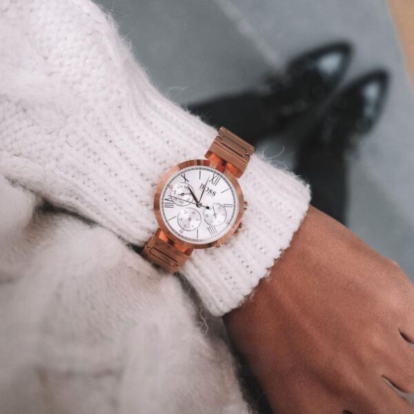 ⁦Hugo Boss watch for women 1502399⁩ - الصورة ⁦5⁩
