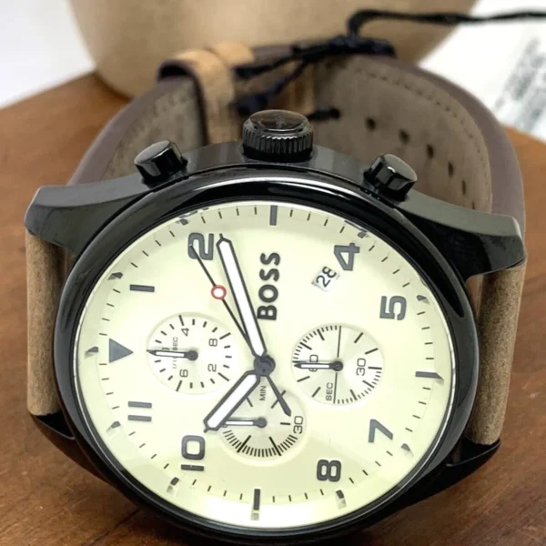 ⁦Hugo Boss watch for men 1513990⁩ - الصورة ⁦6⁩