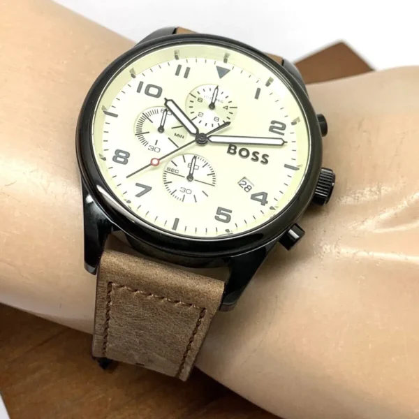 ⁦Hugo Boss watch for men 1513990⁩ - الصورة ⁦7⁩