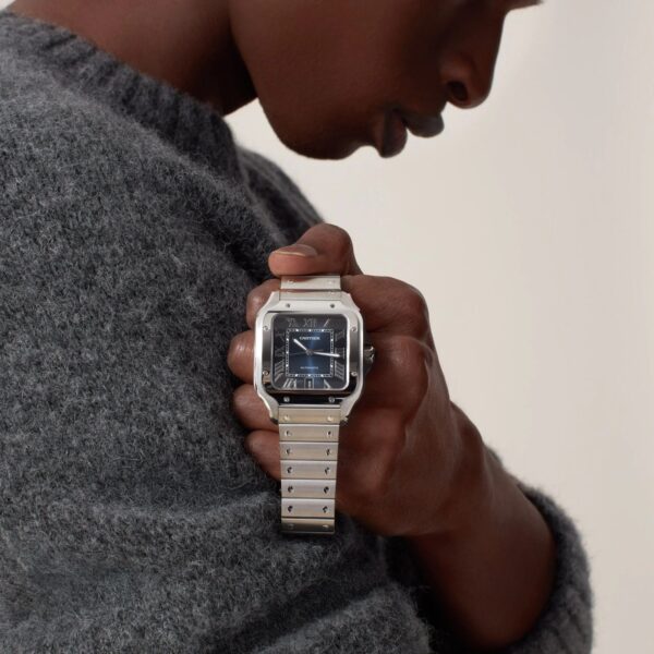 ⁦Cartier Santos Watch For Men WSSA0030⁩ - الصورة ⁦12⁩