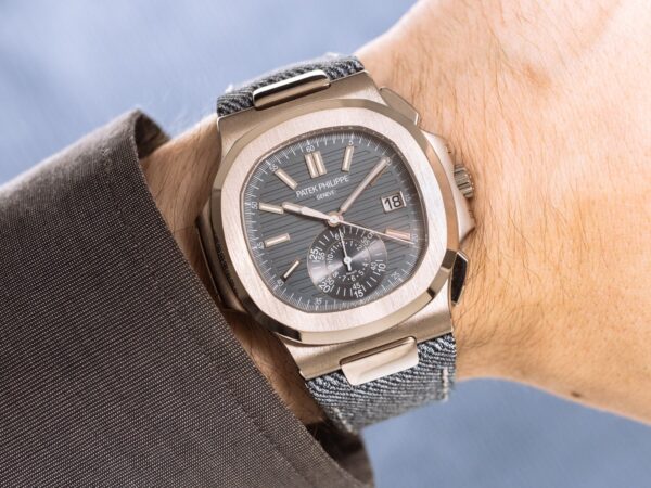 ⁦Patek Philippe Watch For Men 5980/60G-001⁩ - الصورة ⁦13⁩