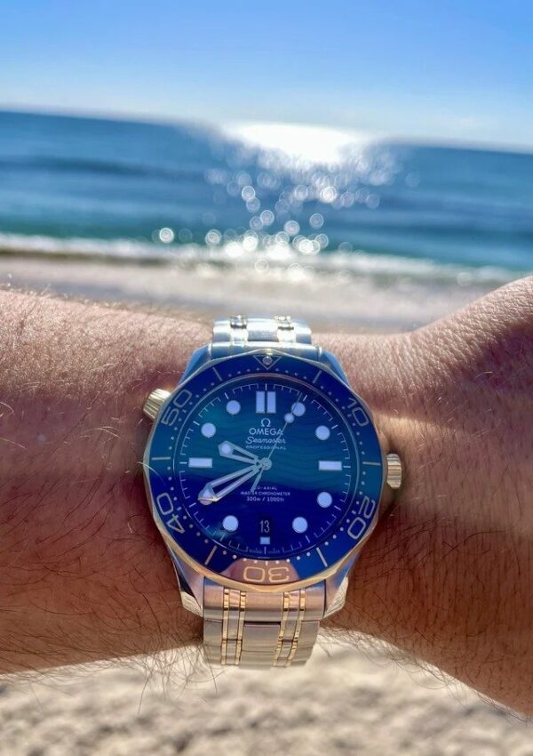 ⁦Omega (SEAMASTER DIVER) watch for men 210.20.42.20.03.001⁩ - الصورة ⁦13⁩