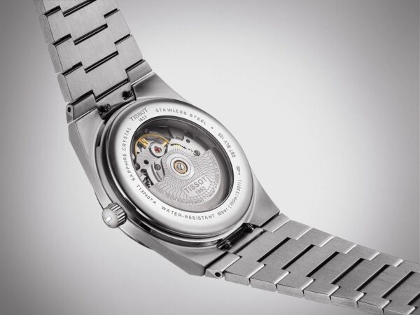 ⁦Tissot T-Classic (PRX Powermatic 80) watch For Men T137.407.11.091.00⁩ - الصورة ⁦6⁩