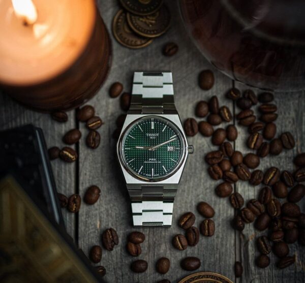 ⁦Tissot T-Classic (PRX Powermatic 80) watch For Men T137.407.11.091.00⁩ - الصورة ⁦3⁩