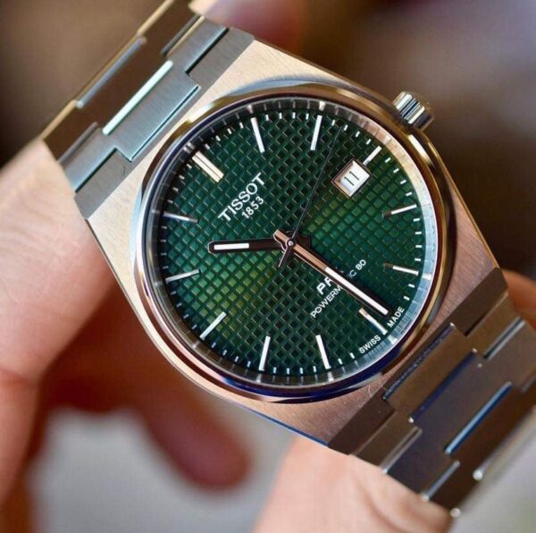 ⁦Tissot T-Classic (PRX Powermatic 80) watch For Men T137.407.11.091.00⁩ - الصورة ⁦9⁩