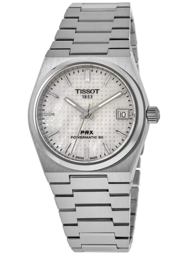 ⁦Tissot T-Classic (PRX Powermatic 80) Watch For Men and Women T137.207.11.111.00⁩ - الصورة ⁦3⁩