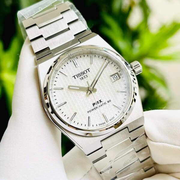 ⁦Tissot T-Classic (PRX Powermatic 80) Watch For Men and Women T137.207.11.111.00⁩ - الصورة ⁦14⁩