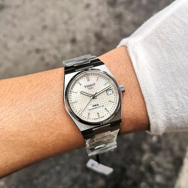 ⁦Tissot T-Classic (PRX Powermatic 80) Watch For Men and Women T137.207.11.111.00⁩ - الصورة ⁦19⁩