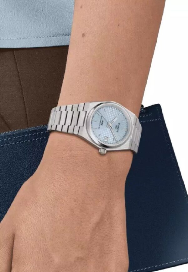 ⁦Tissot T-Classic (PRX Powermatic 80) Watch For Men and Women T137.207.11.351.00⁩ - الصورة ⁦12⁩