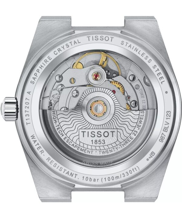 ⁦Tissot T-Classic (PRX Powermatic 80) Watch For Men and Women T137.207.11.051.00⁩ - الصورة ⁦4⁩