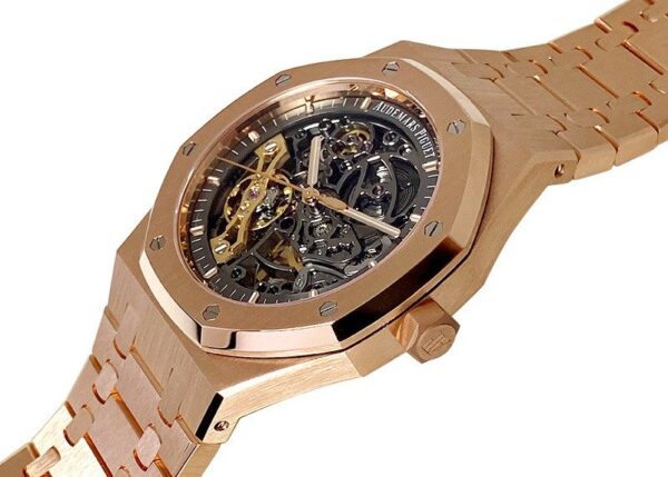 ⁦Audemars Piguet (Royal Oak) Watch For Men 15407OR.OO.1220OR.01⁩ - الصورة ⁦2⁩