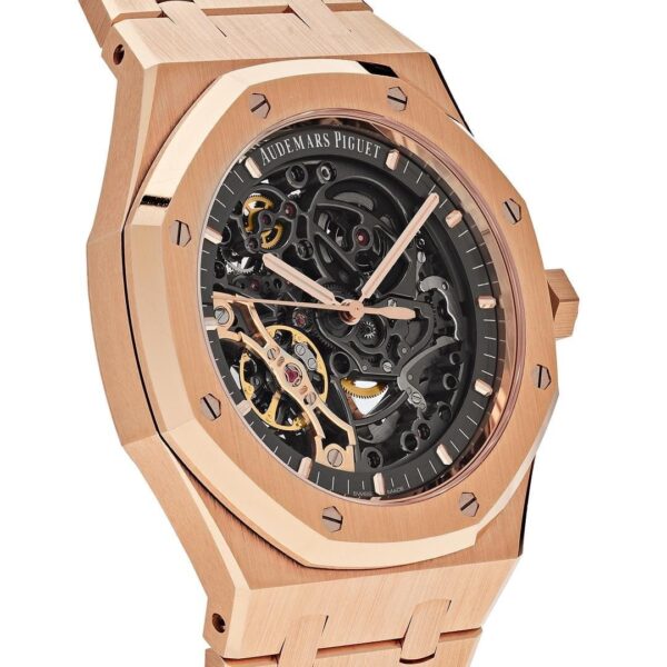 ⁦Audemars Piguet (Royal Oak) Watch For Men 15407OR.OO.1220OR.01⁩ - الصورة ⁦4⁩
