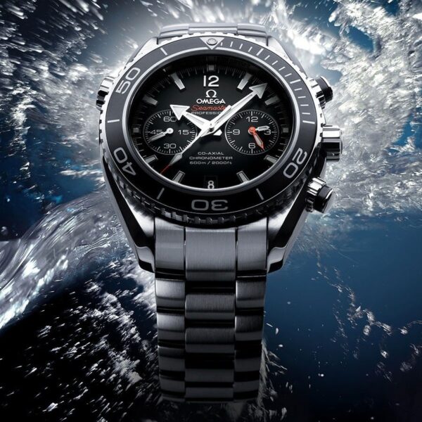 ⁦Omega (Seamaster Planet Ocean) Watch For Men 215.30.46.51.01.001⁩ - الصورة ⁦10⁩