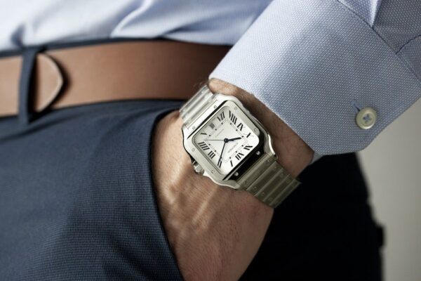 ⁦Cartier Santos Watch For Men WSSA0018⁩ - الصورة ⁦10⁩