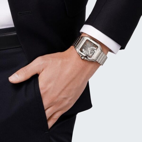 ⁦Cartier Santos Watch For Men WHSA0007⁩ - الصورة ⁦8⁩