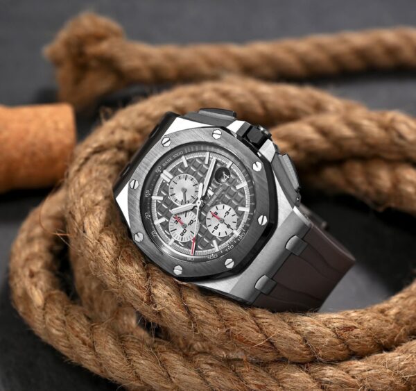 ⁦Audemars Piguet (Royal Oak Offshore) Watch For Men 26400IO.OO.A004CA.01⁩ - الصورة ⁦8⁩