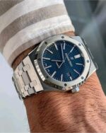 Audemars Piguet (Royal Oak) Watch For Men 15500ST.OO.1220ST.01 - الصورة 29
