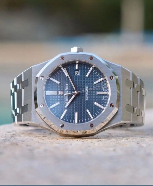 ⁦Audemars Piguet (Royal Oak) Watch For Men 15500ST.OO.1220ST.01⁩ - الصورة ⁦27⁩